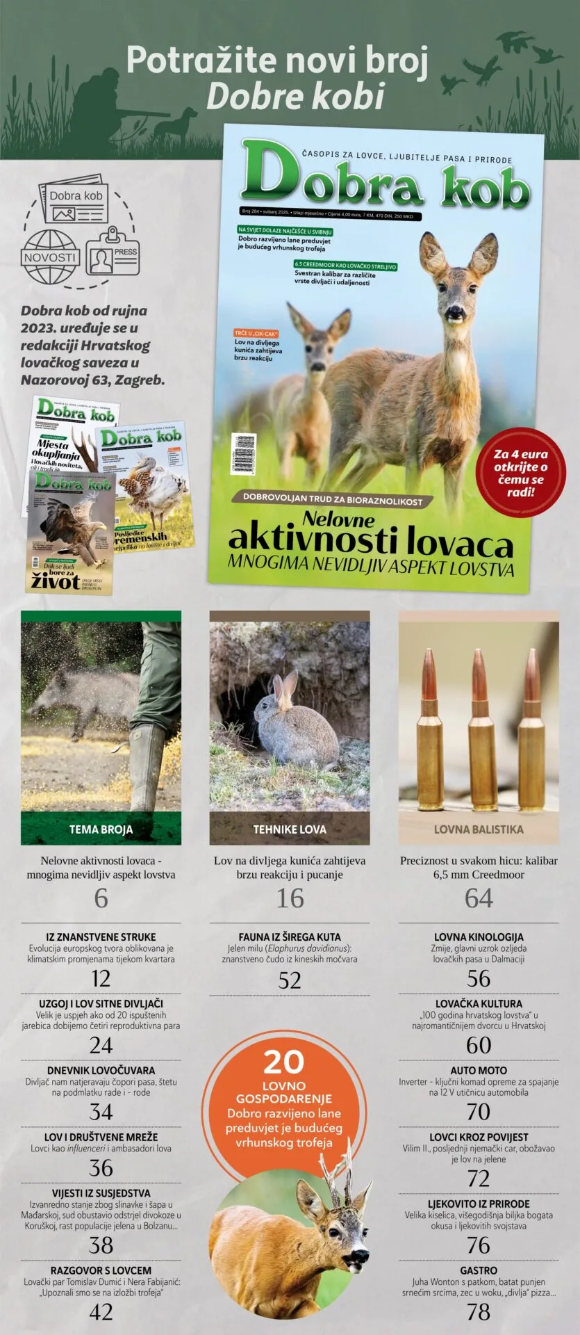 Dobra kob – svibanj 2025.